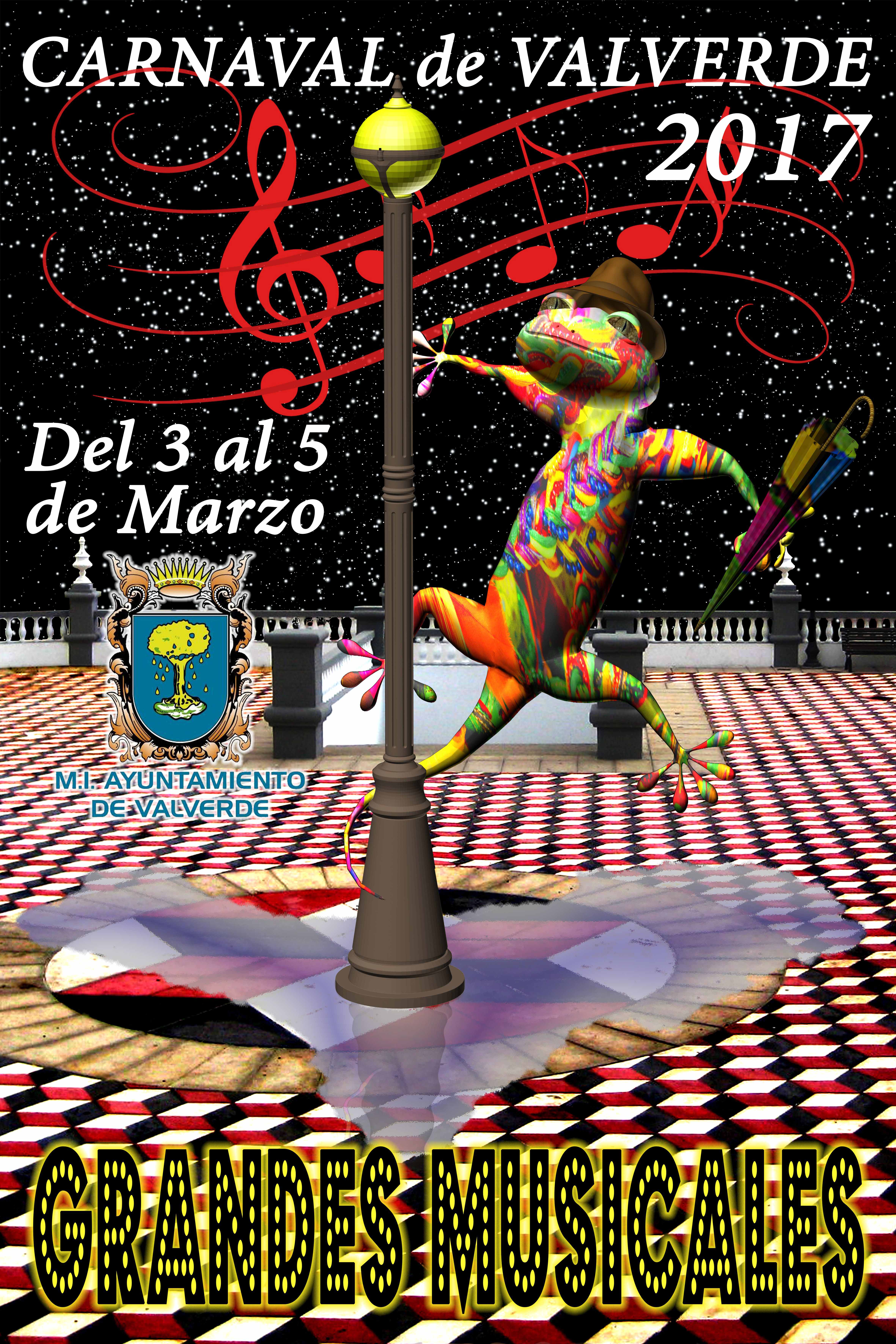 Cartel Carnaval Valverde 2017