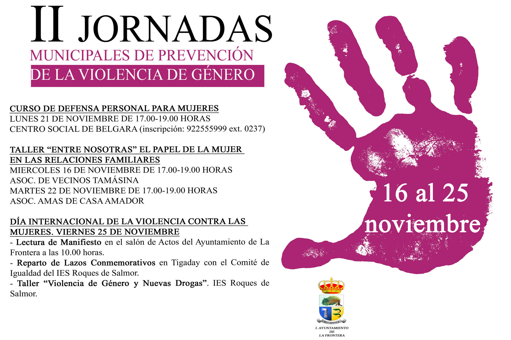 JORNADAS VIOLENCIA DE GENERO 2016